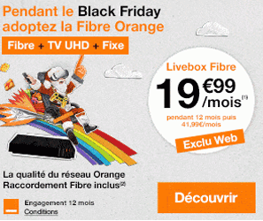 Promo Livebox Orange Black Friday
