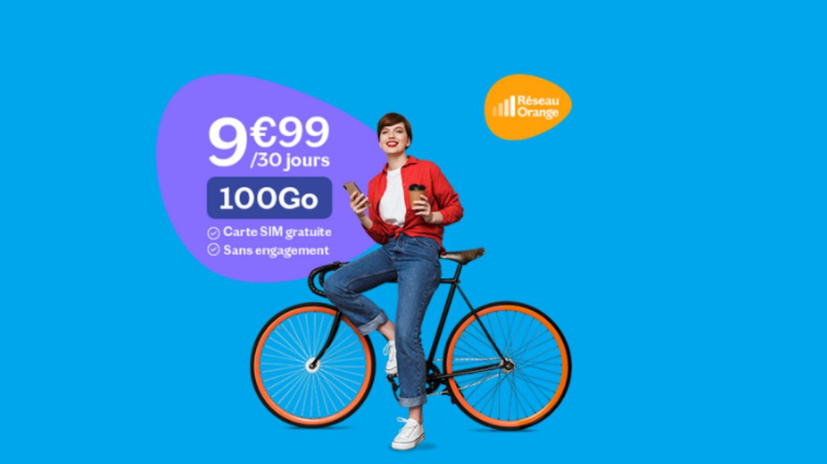 Ne passez pas à coté de ce super forfait mobile 100Go à 9.99€ sur le réseau Orange !