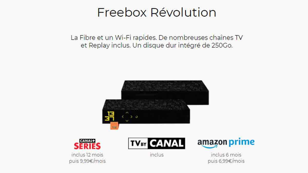 Ne ratez pas la mythique Freebox Révolution en promo à 19,99 €/mois pendant 1 an !