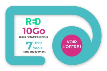 Forfait Red by SFR 10 Go