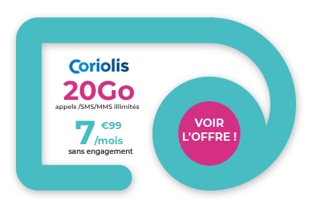 promo forfait illimite 20go coriolis