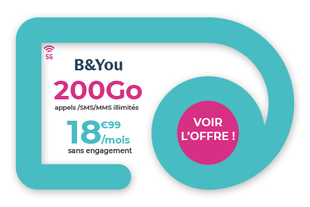 forfait 5G avec 200Go de Bouygues Telecom