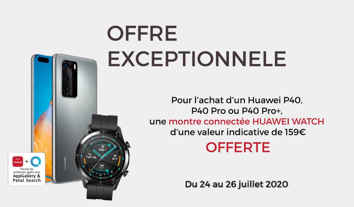 ???? Huawei en promo + montre connectée offerte ! ⌚