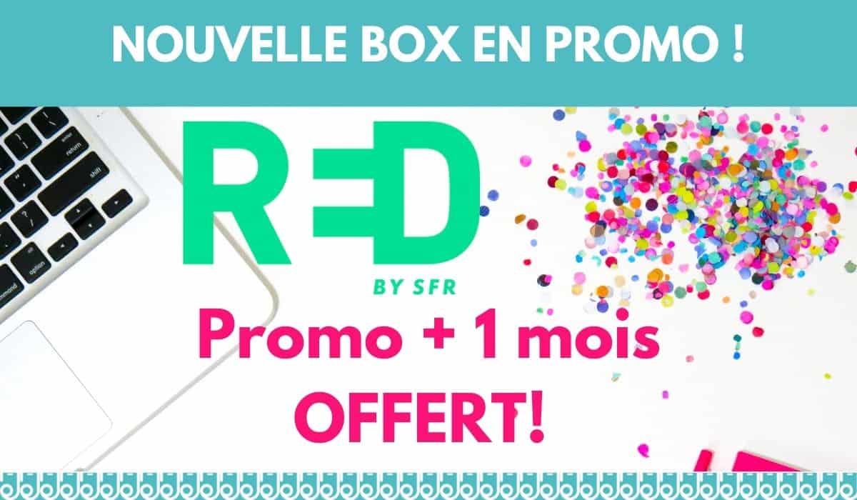 Nouvelle box en promo chez RED by SFR !