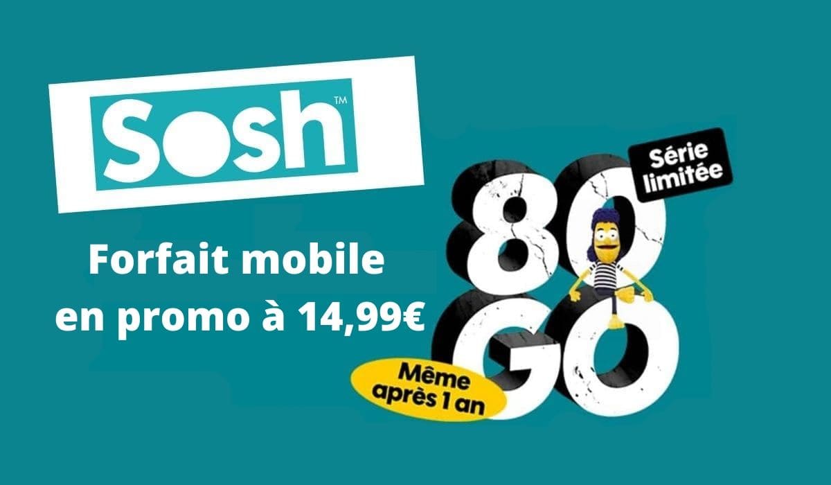 ⭐SUPER PROMO SOSH: forfait illimité en promo à vie ! ????