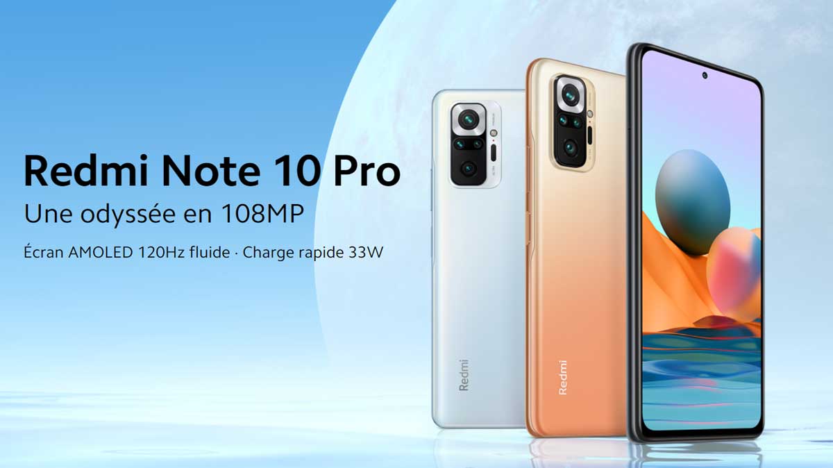 Obtenez gratuitement un Xiaomi Redmi Note 10 Pro avec ce forfait mobile 100Go