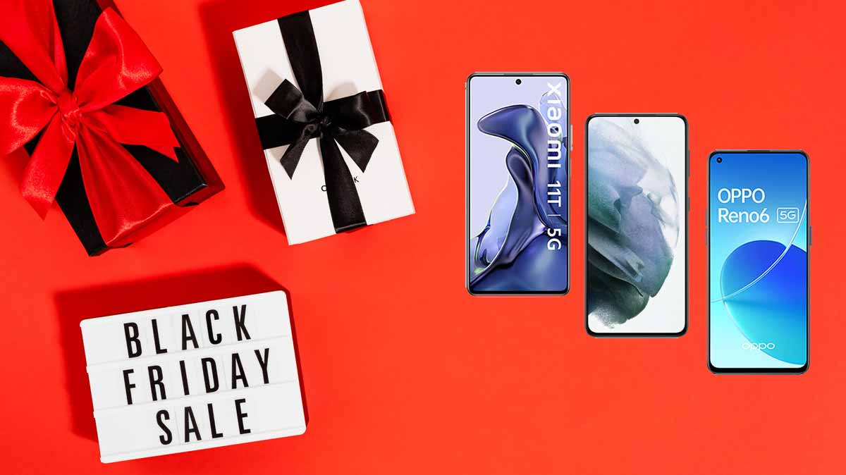 Offrez-vous le Xiaomi 11t, Oppo Reno6 ou Galaxy S21 à prix canon avec le Black Friday SFR