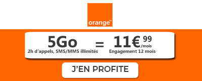 forfait 5 Go orange 