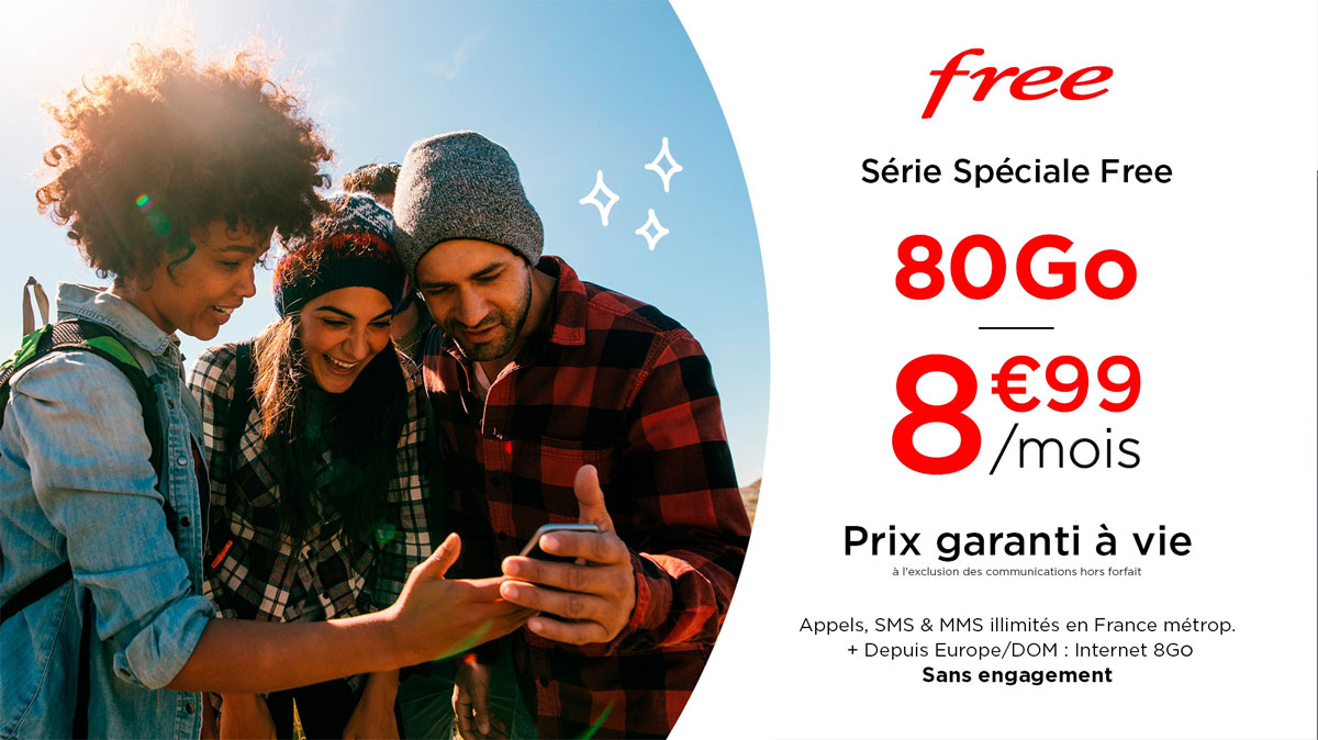 PROLONGATION : la vente privée Free Mobile est encore disponible !