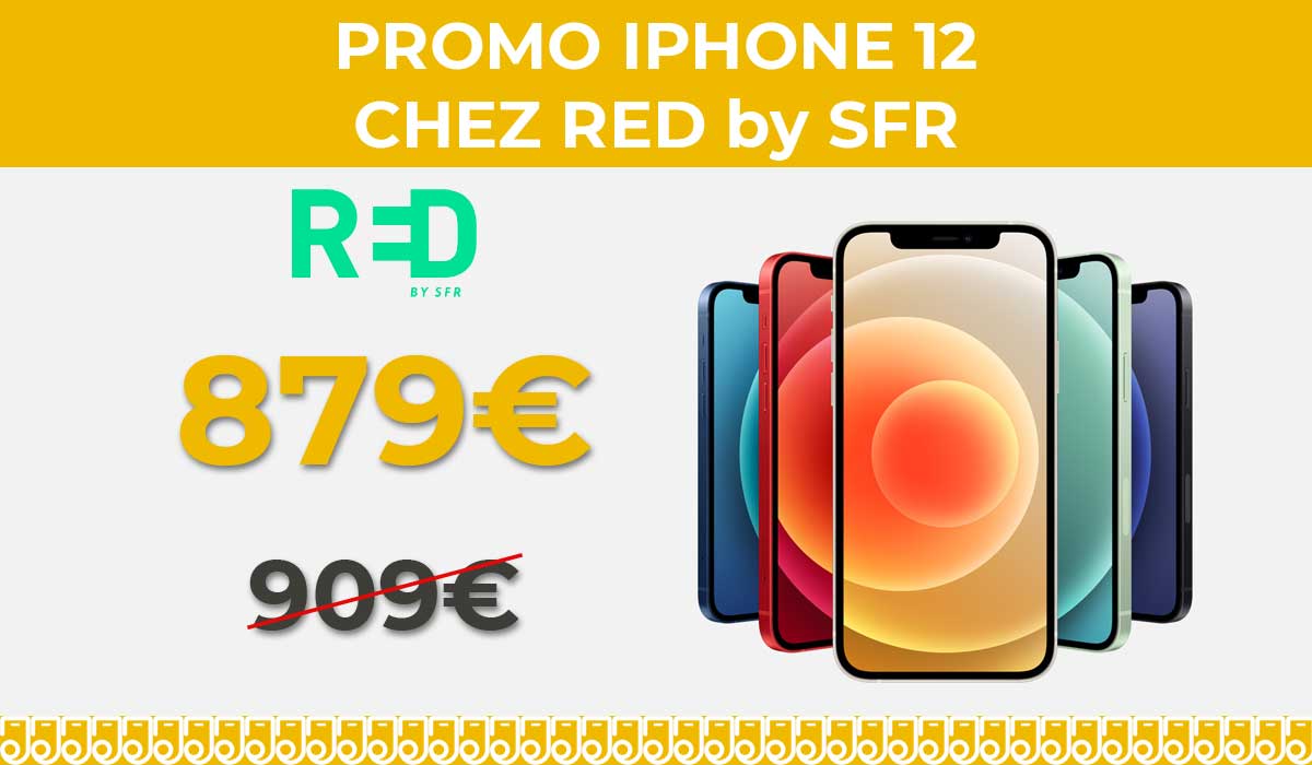 PROMO IPHONE 12 : 30€ de réduction et un paiement en 4 fois sans frais !