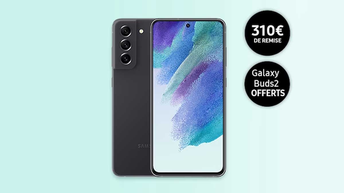 PROMO : Le Galaxy S21 FE profite d'une énorme réduction de 310€ et un cadeau sur le shop Samsung avant les soldes !
