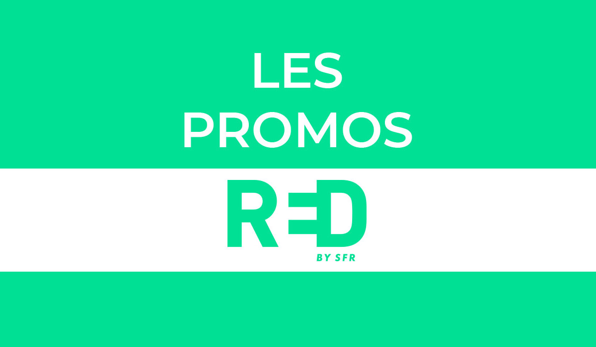 PROMO RED BY SFR : un forfait pas cher et 3 bons plans smartphones
