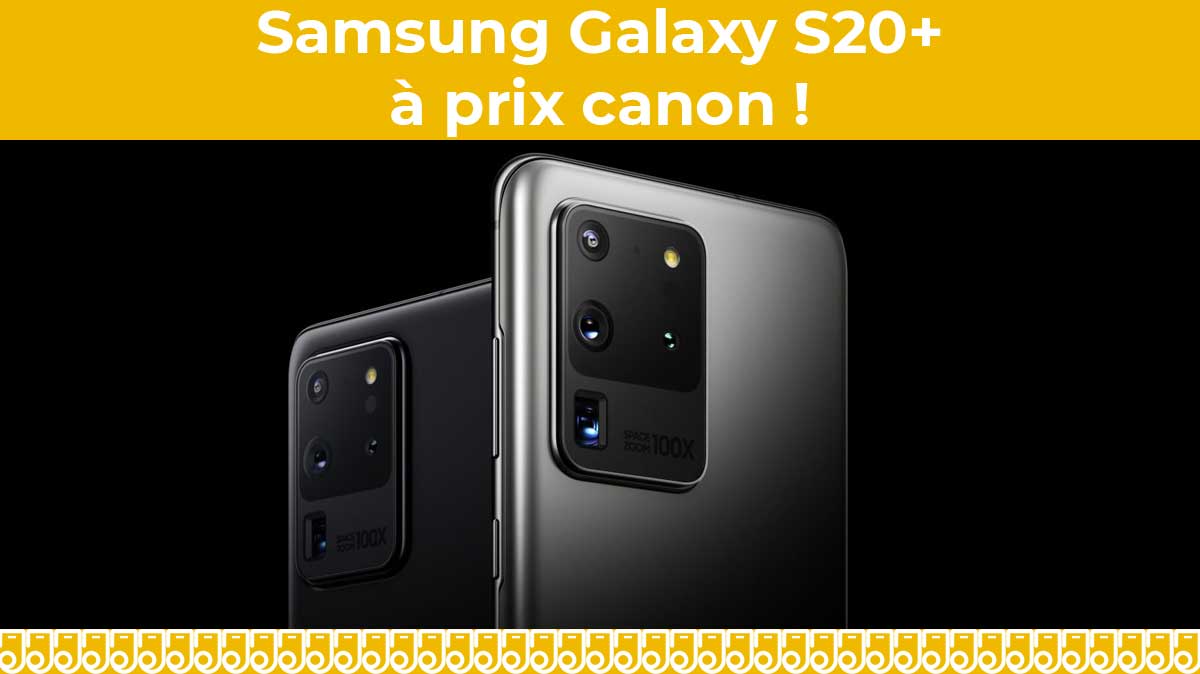 PROMO Smartphone : Grosse remise sur le Galaxy S20+