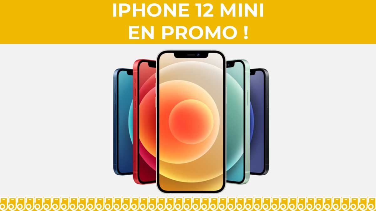 PROMO : iPhone 12 Mini à prix imbattable chez Rakuten