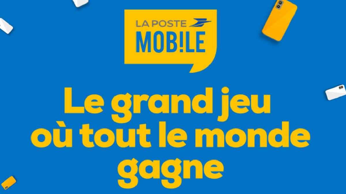 Plus que 3 jours pour gagner jusqu'à 10 ans d'abonnement à un forfait mobile de votre choix avec ce jeu concours de la Poste Moible