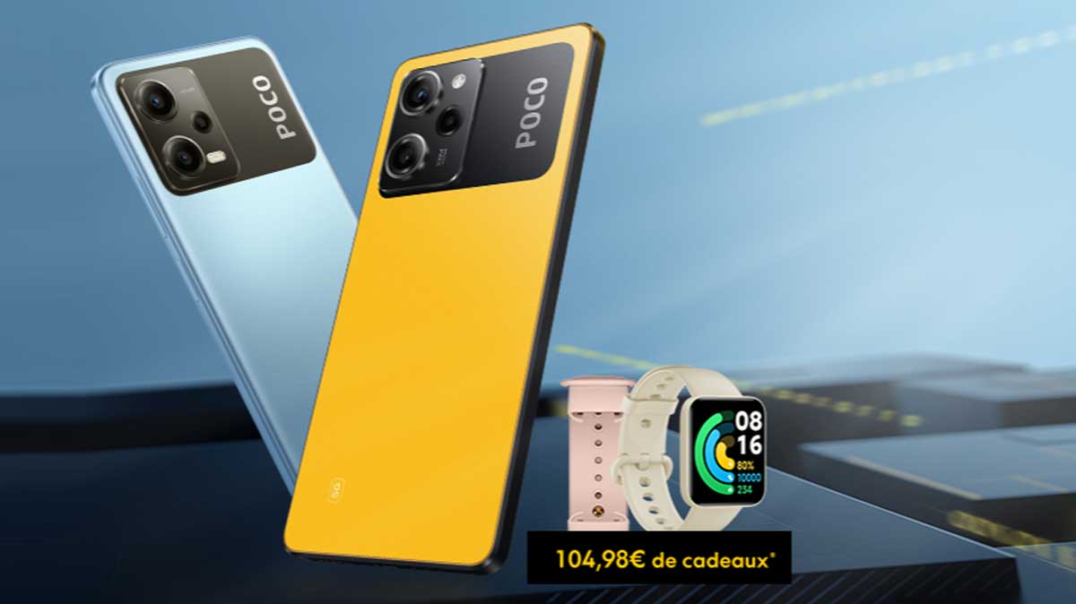 Poco X5 et Poco X5 Pro : découvrez les deux nouveaux Smartphones 5G pas chers signés Xiaomi