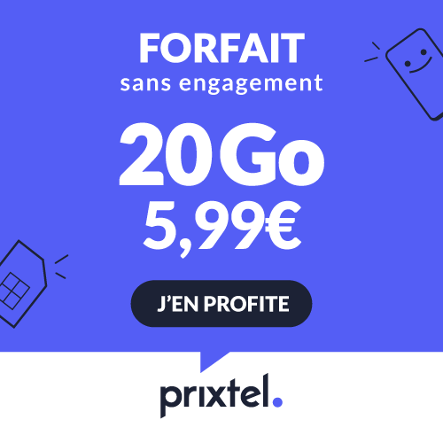 forfait prixtel 20Go
