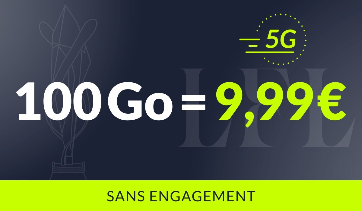 Prixtel lance Le penta, son tout nouveau forfait mobile 100 Go à 9.99€