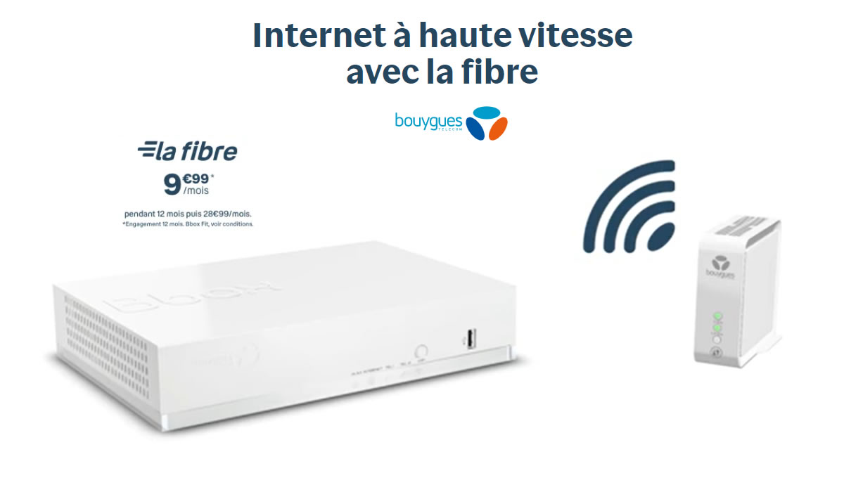 Profitez de l'essentiel avec la nouvelle Bbox Fit à 9,99€ !