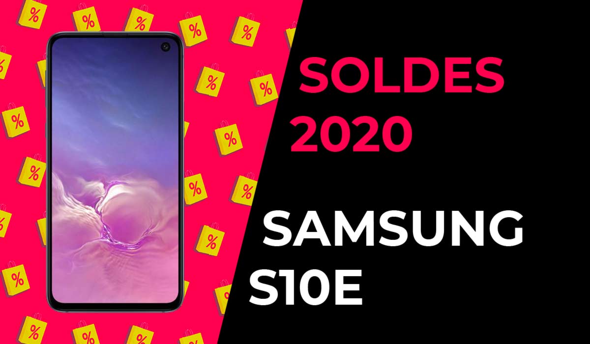 Promo Galaxy S10E à seulement 469€ chez SOSH !