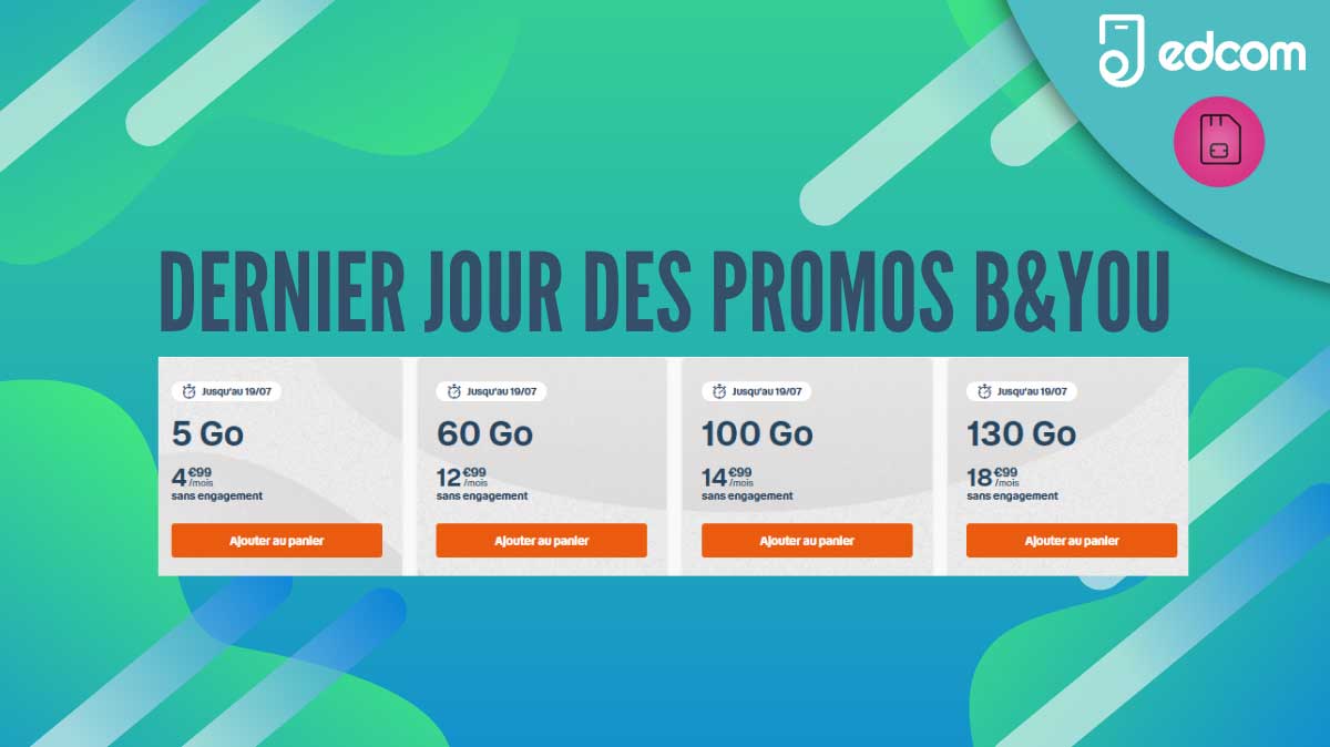 Promos Bouygues sans engagement : Il vous reste la fin de journée pour vous décider  !