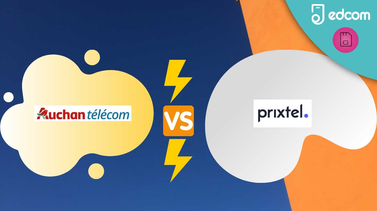 Quel forfait mobile choisir avec 20Go de 4G : la promo d'Auchan Télécom ou le forfait flexible de Prixtel ?