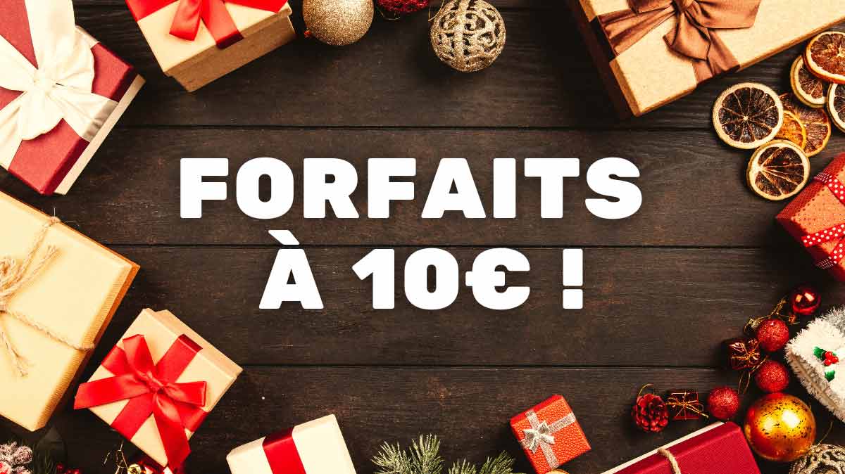 Quel forfait pas cher et valable à vie est le plus intéressant parmi ces promos à 10€ ?