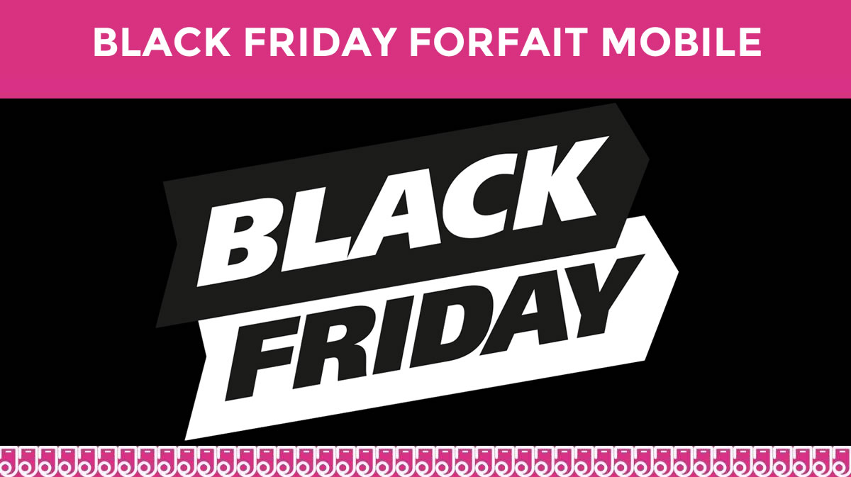 black friday forfait mobile