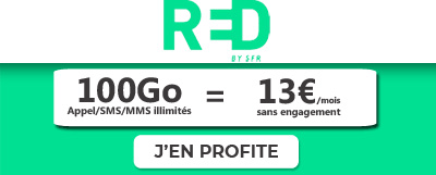 forfait 100 go red by sfr
