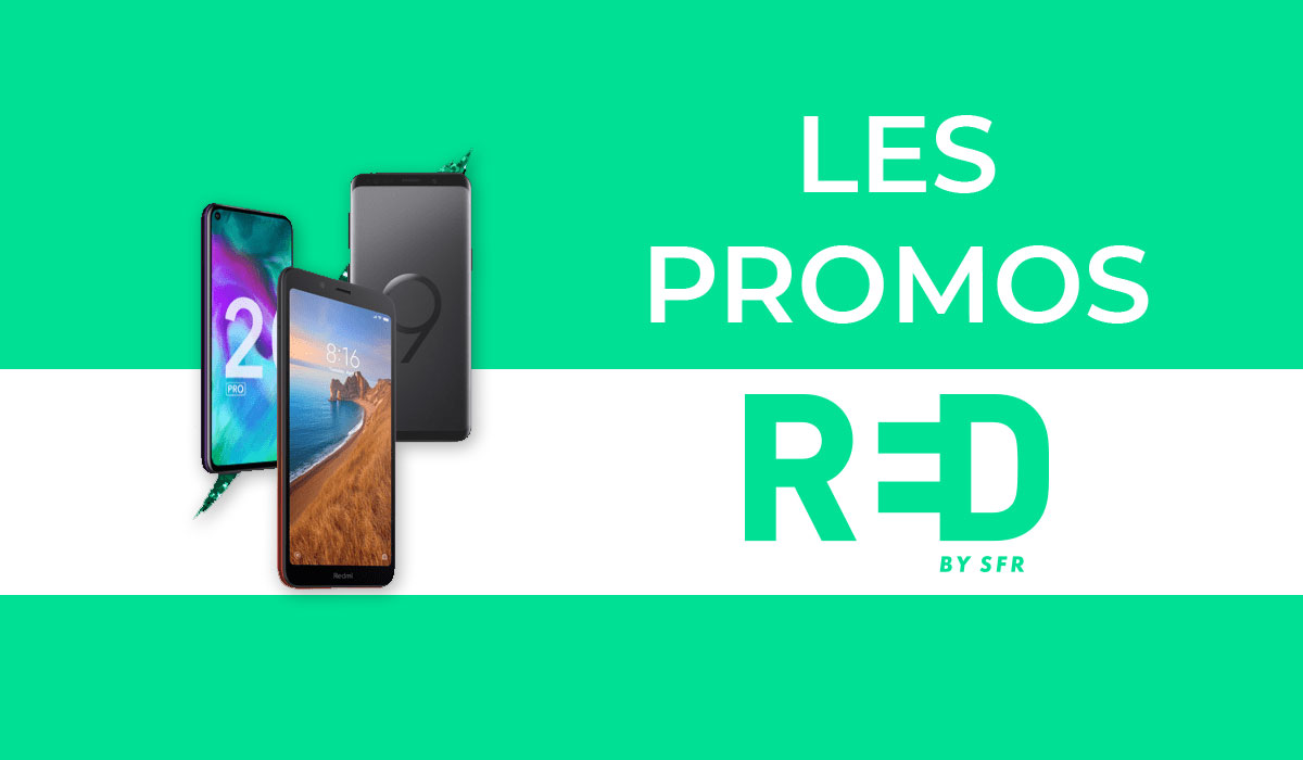 RED by SFR lance une nouvelle promo smartphone sur le Galaxy S9 !