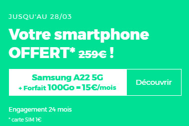 RED deal Samsung A22 5G