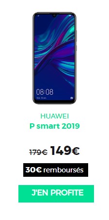 Huawei P Smart 2019 RED by SFR