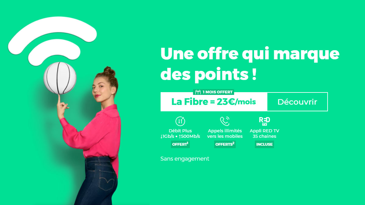 RED BOX encore disponible : internet à 17€ !