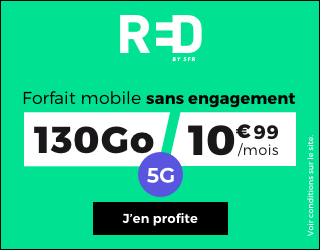 Forfait RED 130Go 5G