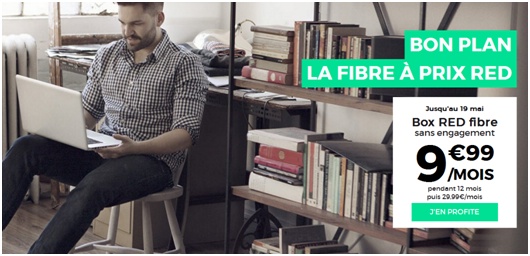RED By SFR : L'offre Box Internet à 9.99 euros/mois jusqu'à jeudi