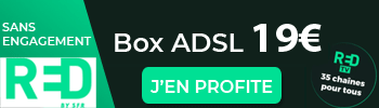 BOX ADSL sans engagement de RED