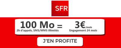 forfait SFR 100 Mo 