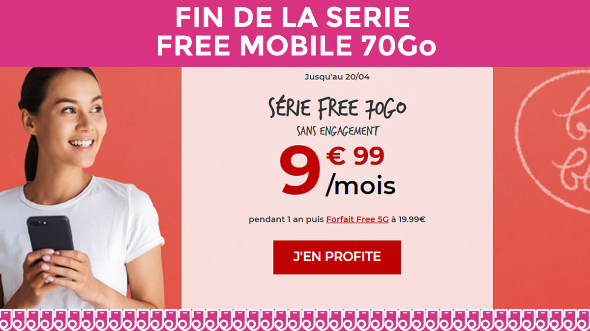 Vite ! La belle affaire chez Free Mobile s'achève ce soir