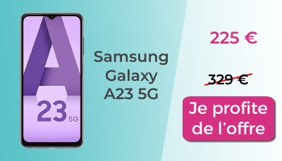 Samsung Galaxy A23 sur Amazon