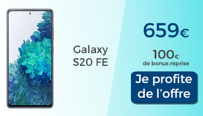 Galaxy S20 FE 5G boulanger