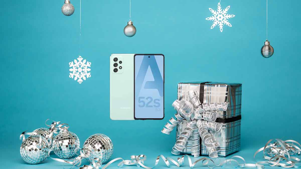 Samsung Galaxy A52s : une promotion exceptionnelle fait chuter son prix juste avant Noël