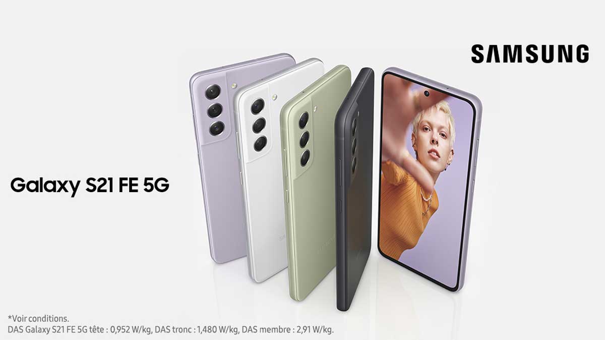 Samsung Galaxy S21 FE 5G : cette offre exceptionnelle  vous permet de l'obtenir à 1€ !