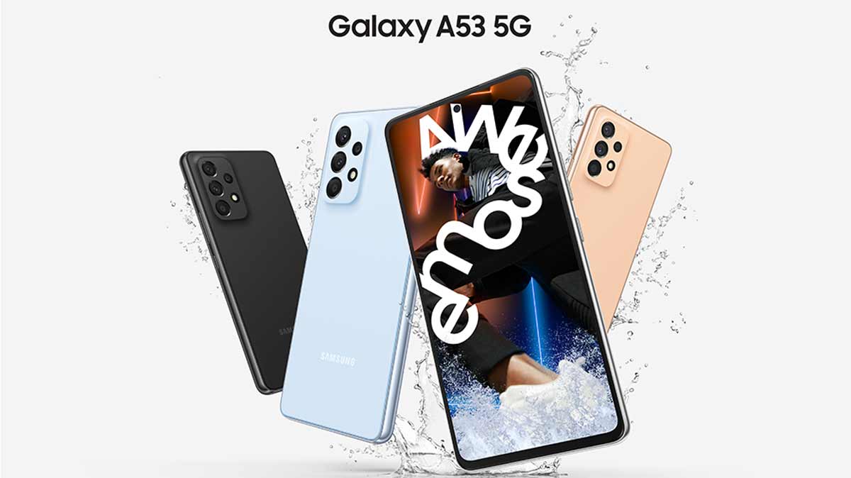 Samsung officialise le Galaxy A53 5G et Galaxy A33 5G