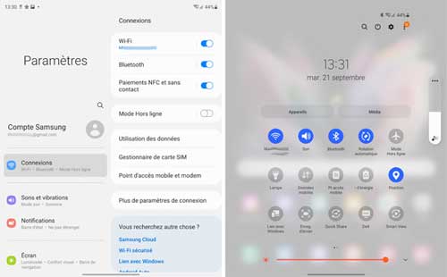 galaxy Z fold 3 interface 2