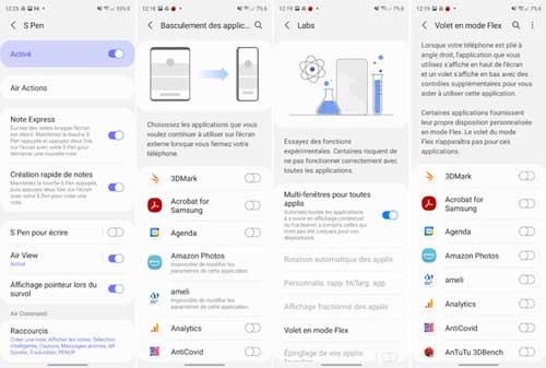 Galaxy Z Fold 3 interface 4