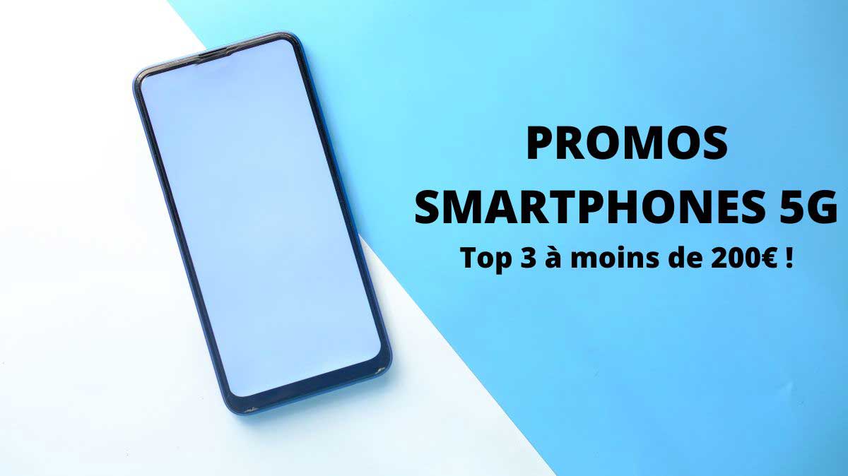 Smartphone pas cher :  Top 3 des mobiles 5G à moins de 200€ avec le Galaxy A13, Xiaomi Poco M4 Pro et le Oppo A54