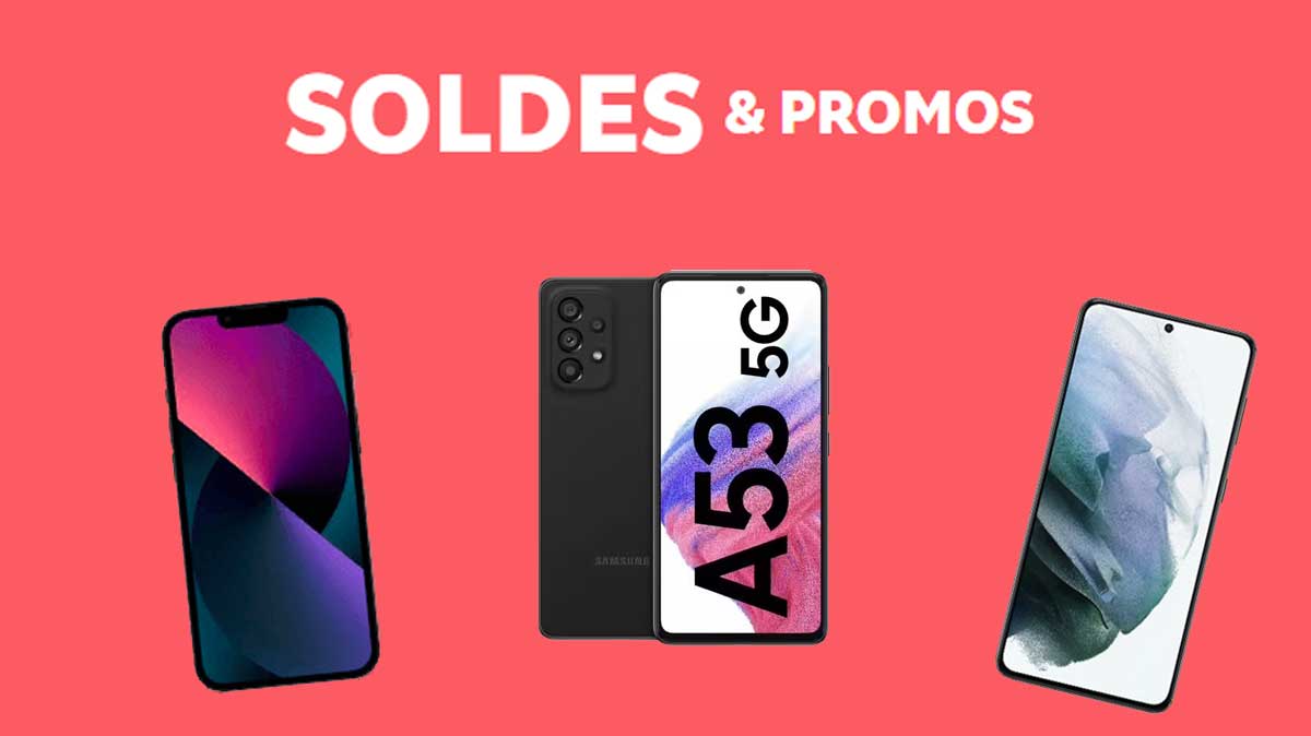 Soldes Rakuten : Trois smartphones à prix sacrifiés avec le Galaxy A53, l'iPhone 13 et Galaxy S21