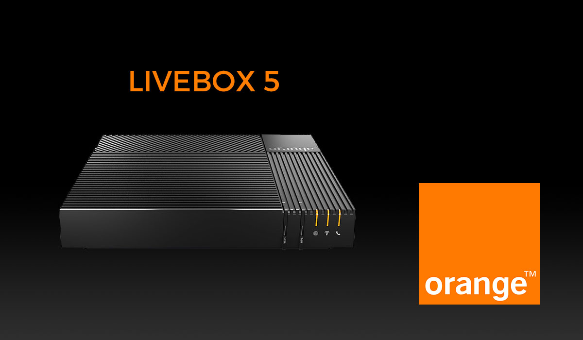 Sortie de la nouvelle Livebox 5 par Orange avec un débit jusqu’à 2Gbit/s