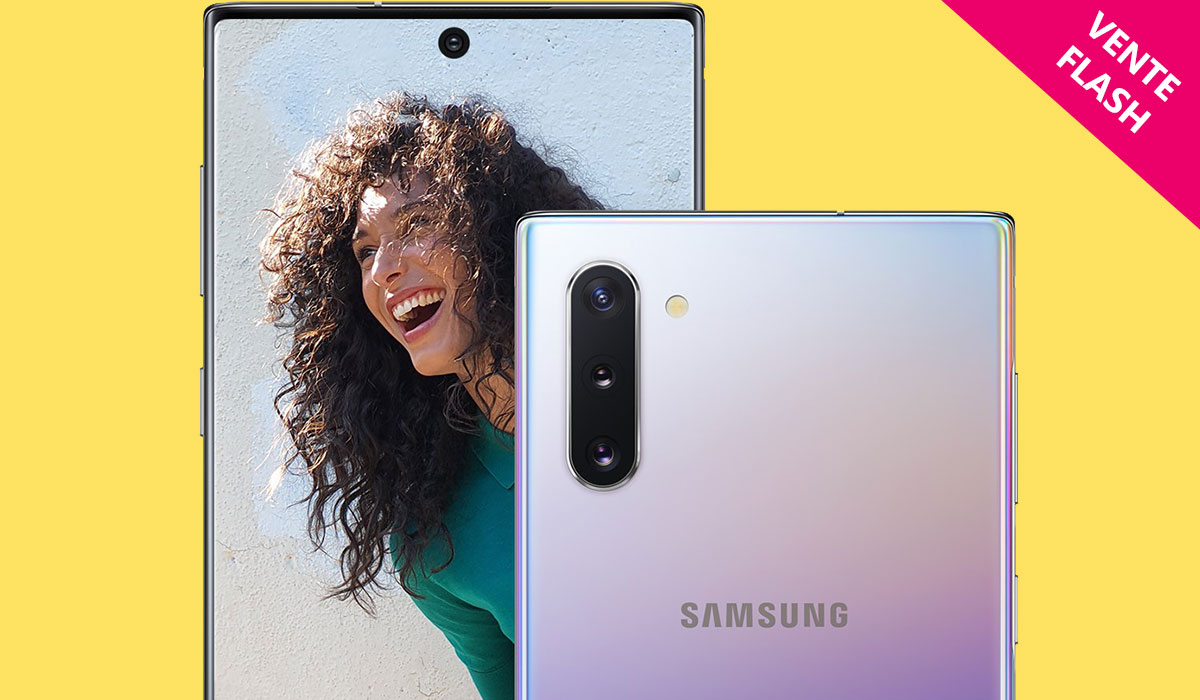 Sosh offre 100€ de réduction sur le Samsung Galaxy Note 10