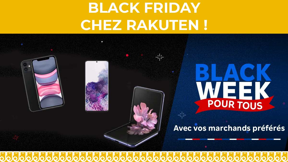 Super Promo iPhone 11, Galaxy S20+ et Galaxy Z Flip spécialement pour le Black Friday !